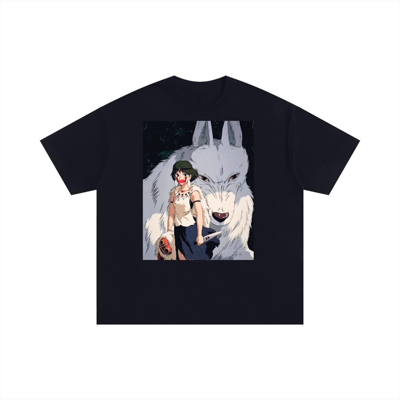 Princess Mononoke Unisex Oversized Cotton T-Shirt