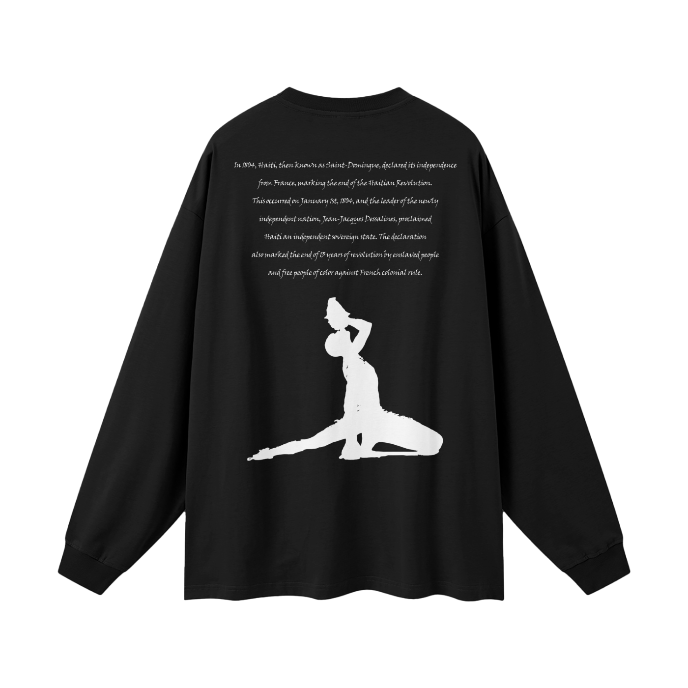1804 Streetwear Unisex 305G FOG 100% Cotton Long Sleeve Tee