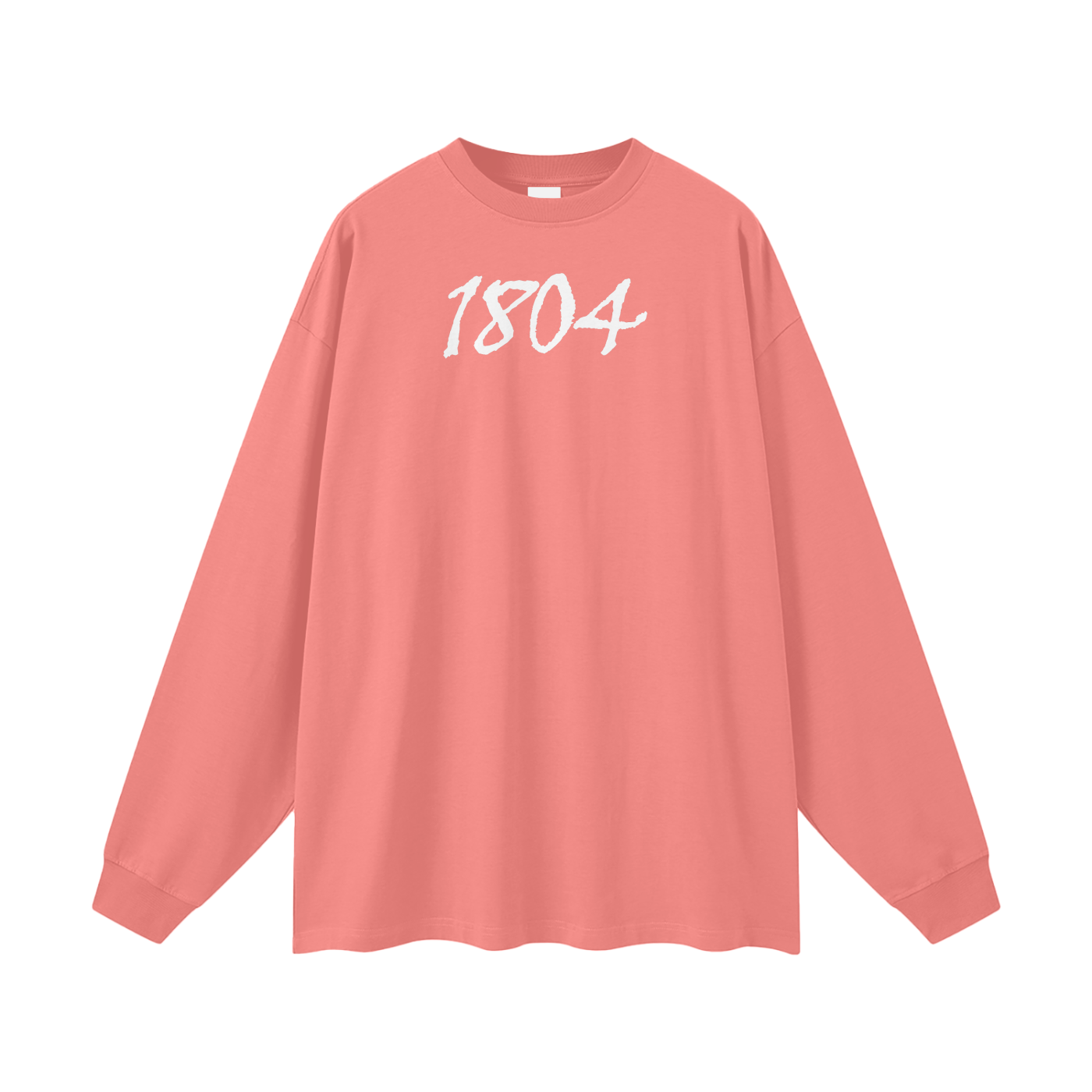 1804 Streetwear Unisex 305G FOG 100% Cotton Long Sleeve Tee
