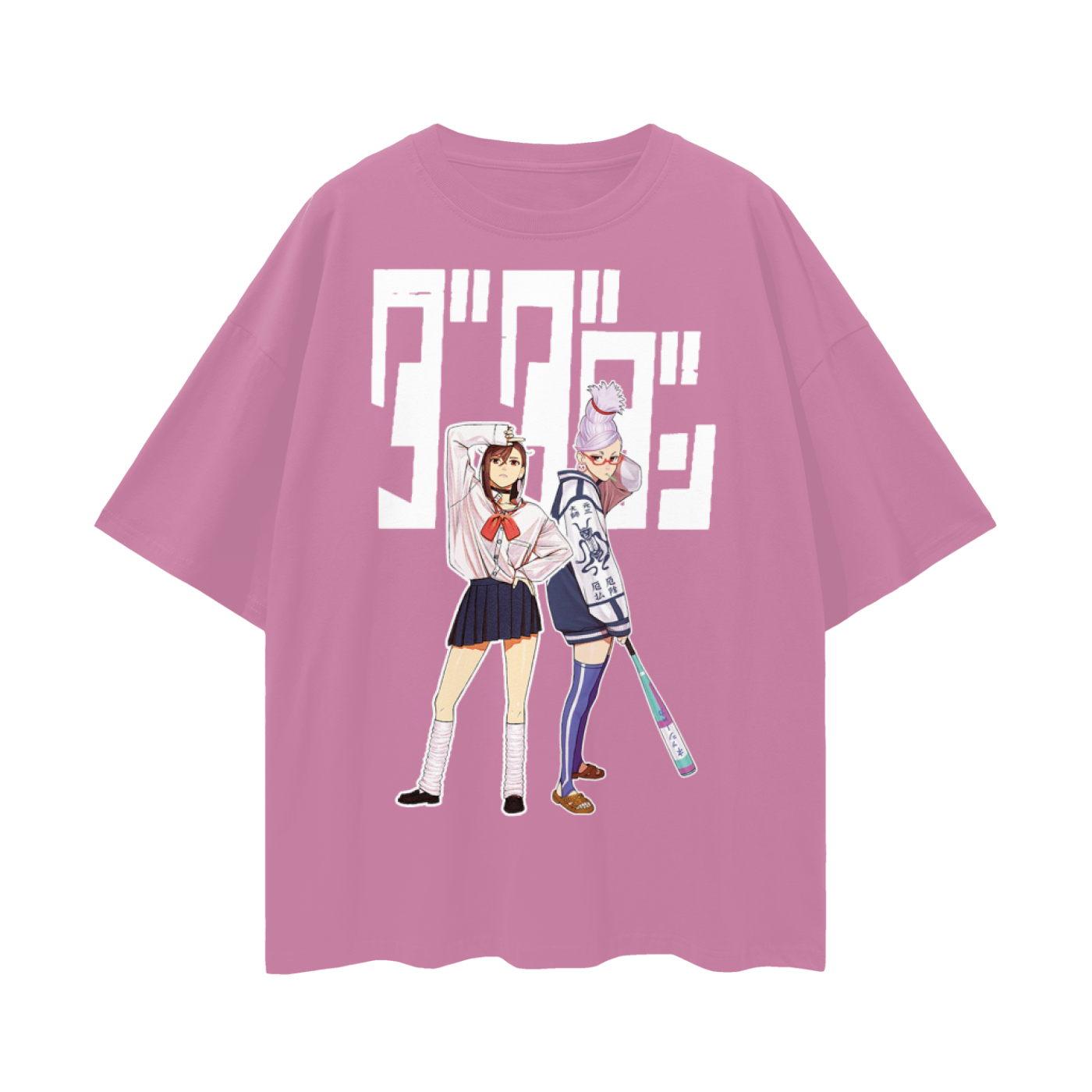 MOMO&GMA (FRONT) Oversize Deep Drop Shoulder Tee - 190 GSM