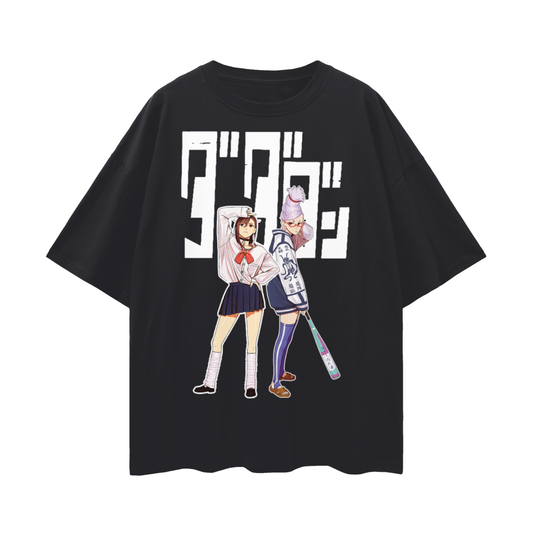 MOMO&GMA (FRONT) Oversize Deep Drop Shoulder Tee - 190 GSM