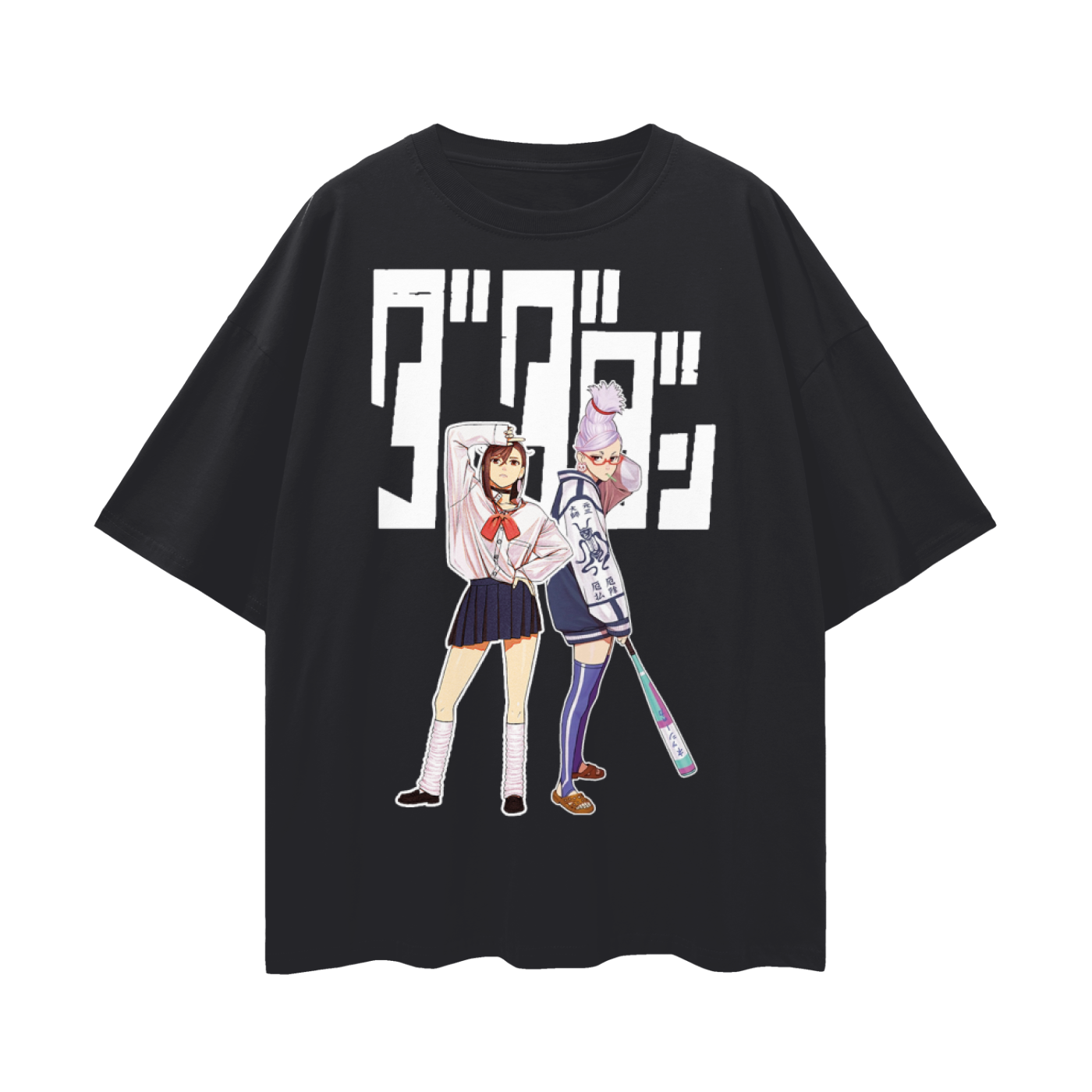 MOMO&GMA (FRONT) Oversize Deep Drop Shoulder Tee - 190 GSM