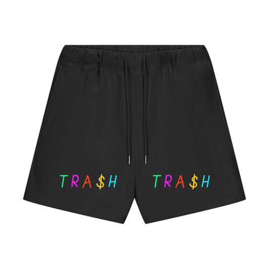 TRA$H Streetwear Unisex Heavyweight 460G Fleece Loose Fit Shorts