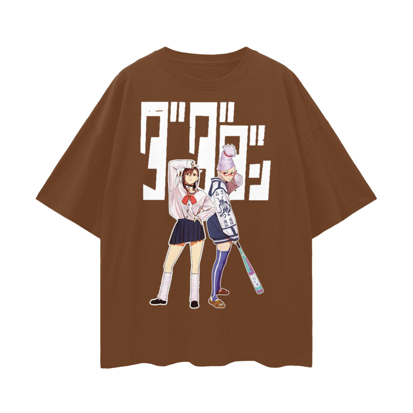 MOMO&GMA (FRONT) Oversize Deep Drop Shoulder Tee - 190 GSM
