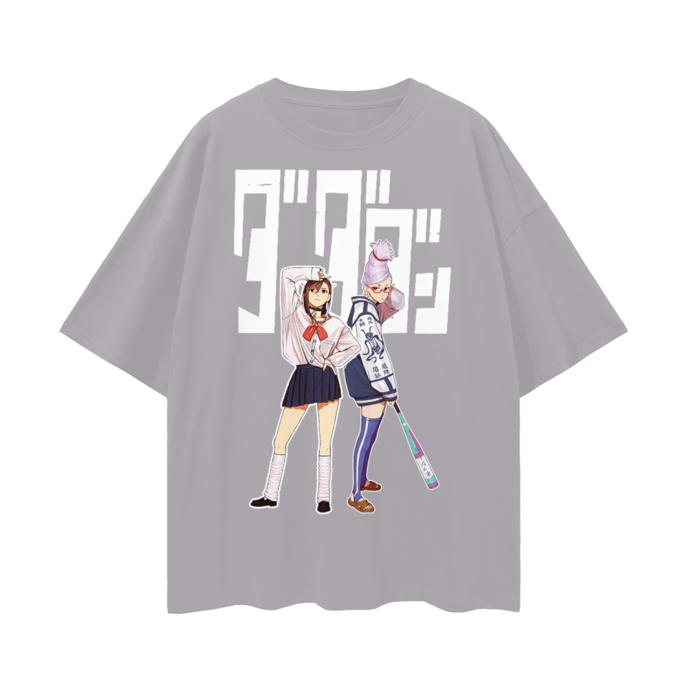 MOMO&GMA (FRONT) Oversize Deep Drop Shoulder Tee - 190 GSM