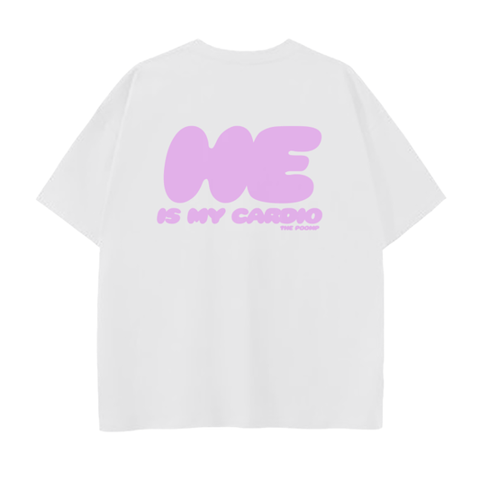 He is my cardio Drop Shoulder T-Shirt - 250 GSM