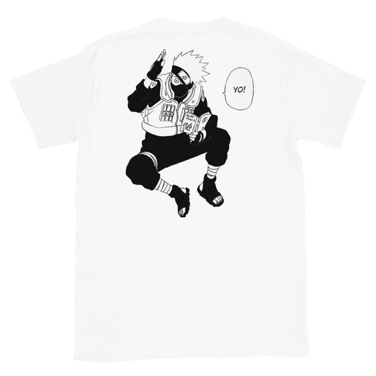 Kakashi Yo! (BACK) Short-Sleeve Unisex T-Shirt