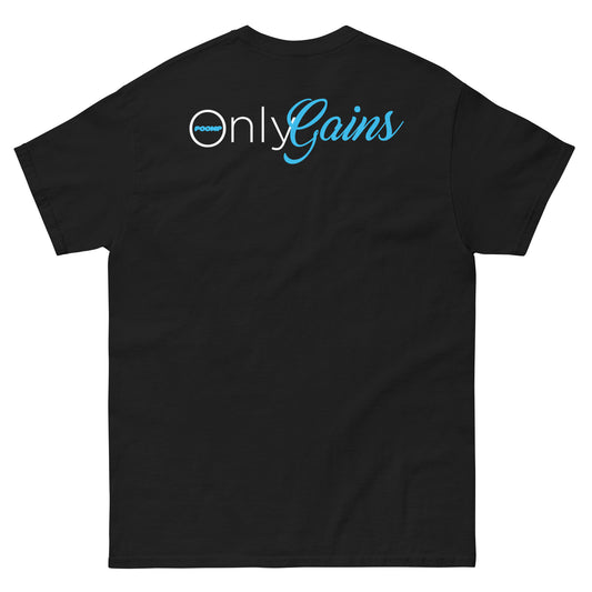 POOMP ONLY GAINZ (BACK) Unisex classic tee
